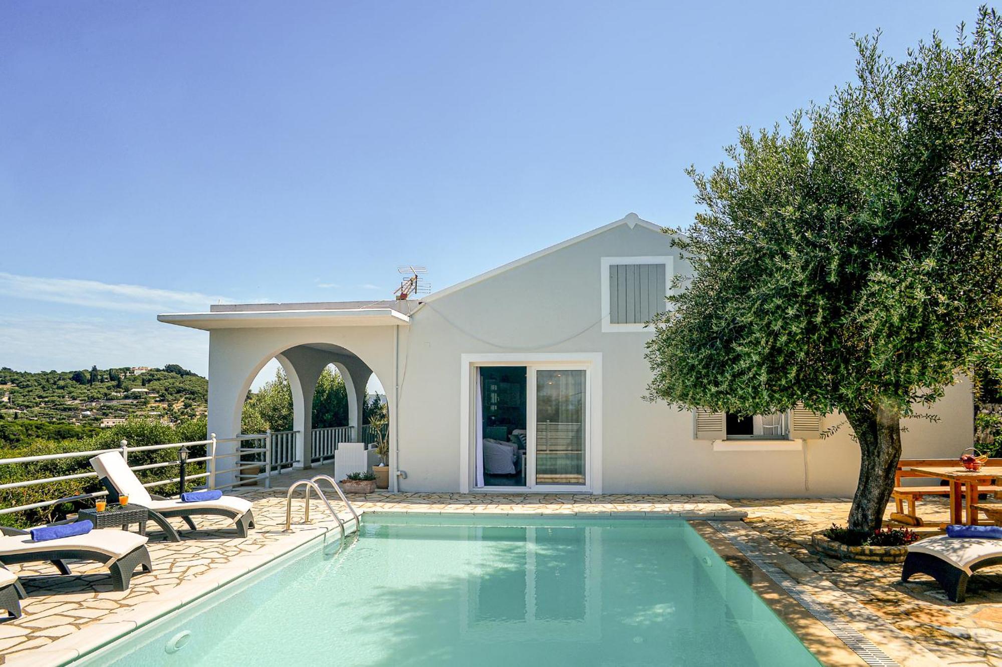 Lioniskari Seaviews - Paxoi'S Private Pool Oasis Villa Porto Ozias Luaran gambar