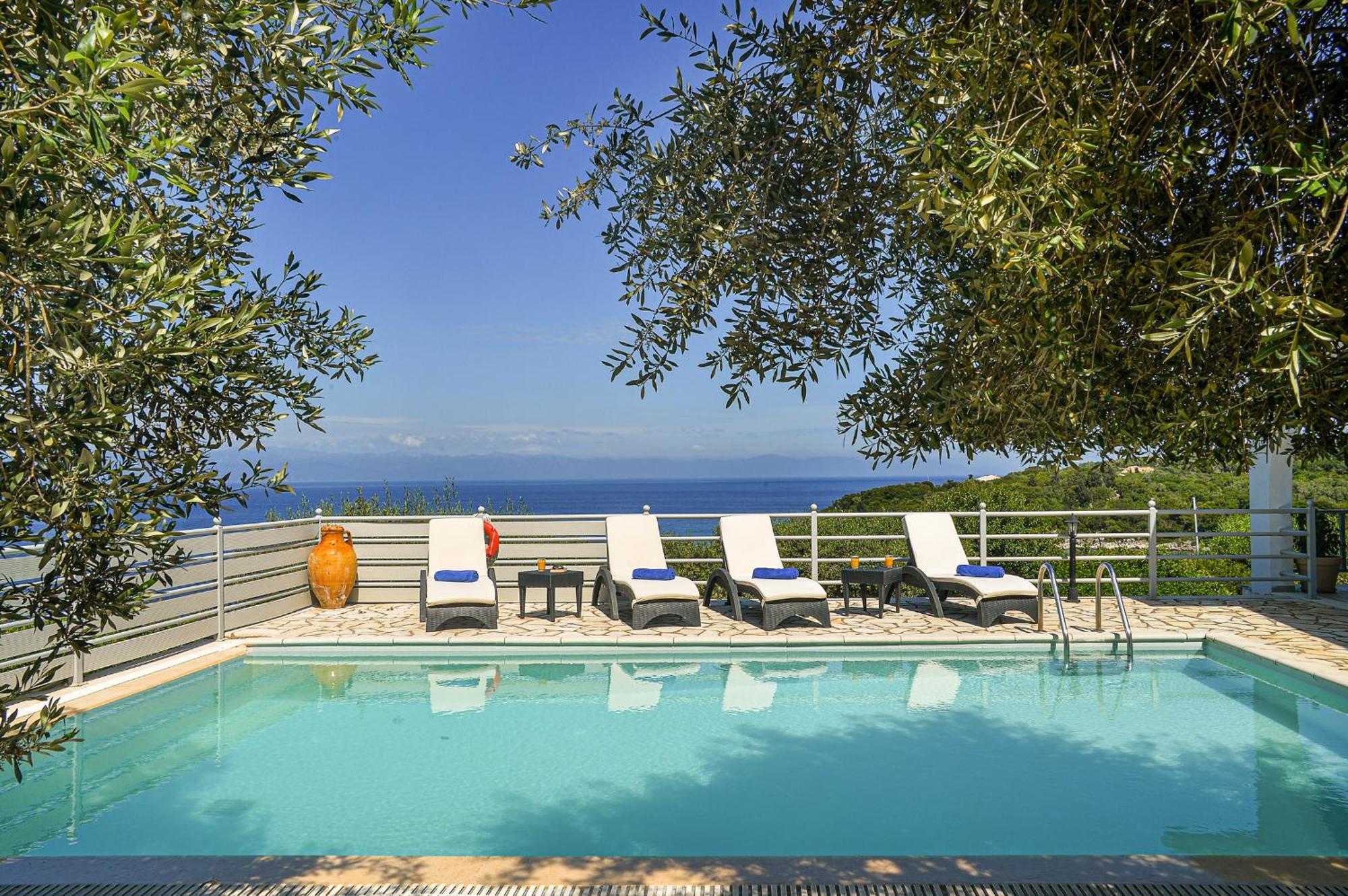Lioniskari Seaviews - Paxoi'S Private Pool Oasis Villa Porto Ozias Luaran gambar