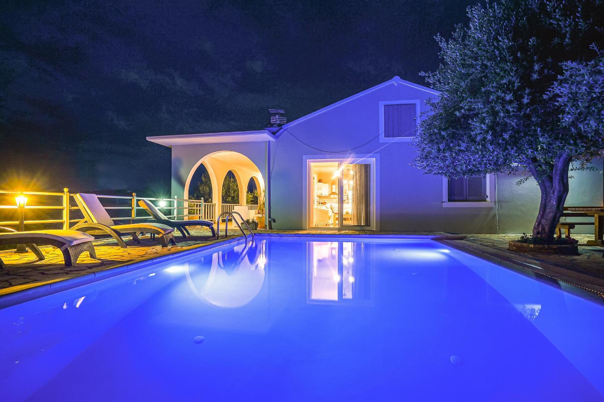 Lioniskari Seaviews - Paxoi'S Private Pool Oasis Villa Porto Ozias Luaran gambar